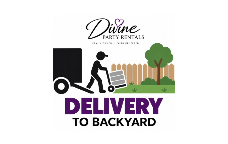 Delivery to Backyard