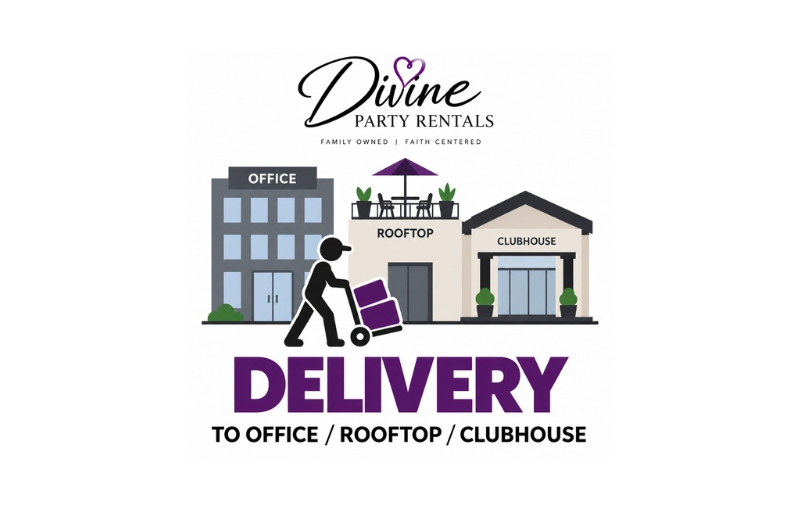 Delivery to Office/Clubhouse/Rooftop
