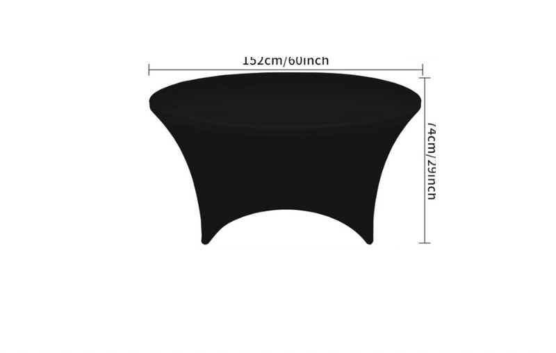 5’ Round Tablecloth Rental