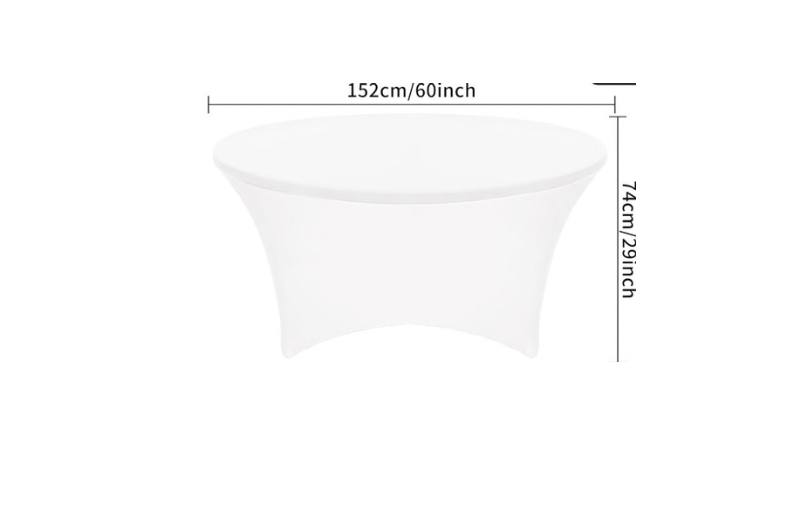 5’ Round Tablecloth Rental
